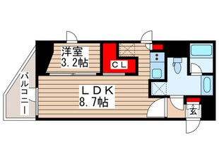 コンフォリア日暮里の物件間取画像